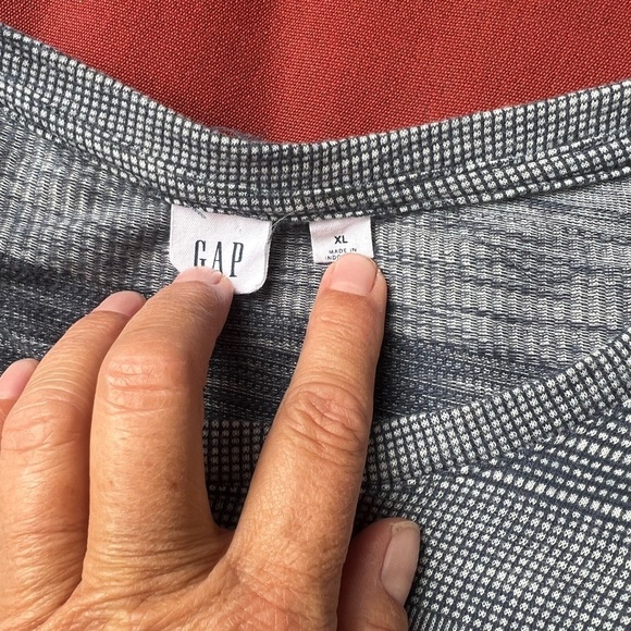 Gap Blue Side Detail Dress XL - Picture 3 of 6